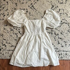 A New Day Ivory Cottagecore dress